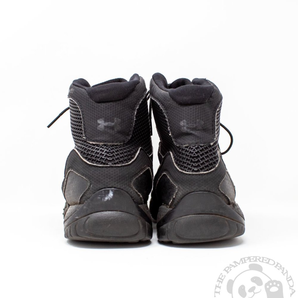 Under Armour Valsetz RTS Black High Top Tactical Sneaker Boots Size 9 1250234 - Picture 4 of 7